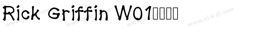 Rick Griffin W01字体转换